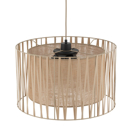 Lampa wisząca z juty o średnicy 50cm HARMONY SABIA JUTA 3XE27 Tk Lighting 11461
