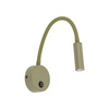 Kinkiet punktowy z elastycznym ramieniem w kolorze oliwkowym LAGOS OLIVE 1XG9 Tk Lighting 11450