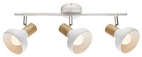 PUERTO LAMPA SUFITOWA LISTWA 3X40W E14 BIAŁY Candellux 93-62673