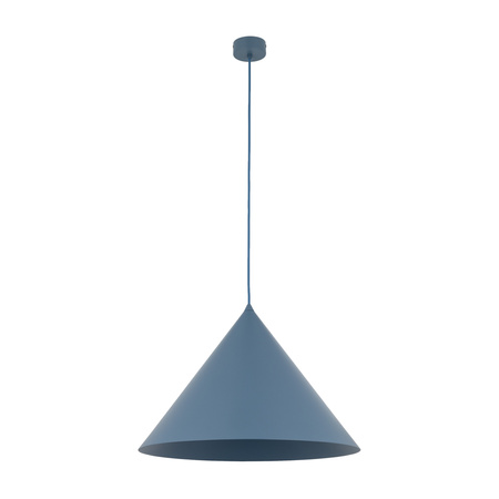 Lampa wisząca stożkowa 50cm CONO XL NAVY 1xE27 Tk Lighting 11416