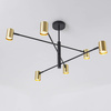 Lampa wisząca Snow 6 złota 6xGU10 Light Prestige LP-731/6P GD