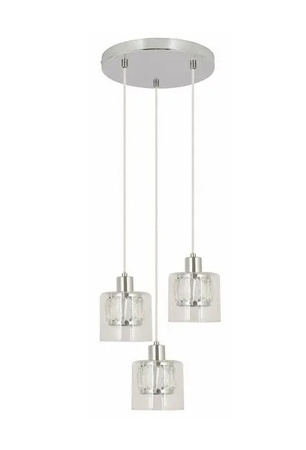 Lampa wisząca chrom ELMO Reality 338803-06
