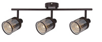 LAMPA SUFITOWA CANABERA KAWOWE ZŁOTO 3X40W E14 KLOSZ BURSZTYNOWY Candellux 93-82541