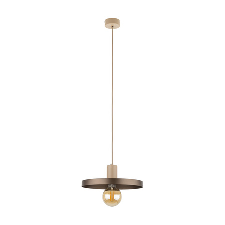 Lampa wisząca nad stół loft SILA SABIA BROWN 1XE27 300 TK Lighting 10757