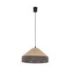 Lampa wisząca ELISS BLACK JUTA 1xE27 Tk Lighting 10874