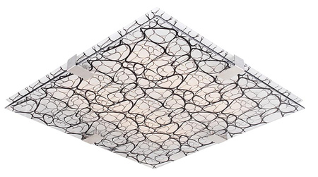 FIERA LAMPA SUFITOWA PLAFON 40X40 1X18W LED KWADRAT Candellux 10-30795