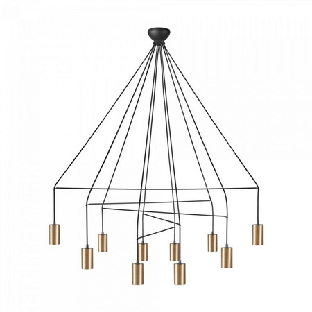 Lampa wisząca IMBRIA mosiądz Nowodvorski 7954