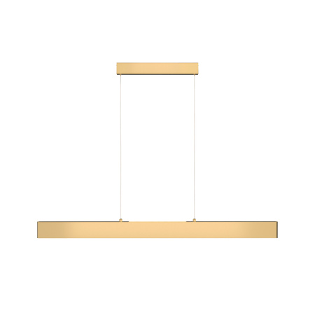 Złota lampa wisząca 118cm liniowa wąska LED 3000K Step P010PL-L30G3K Maytoni