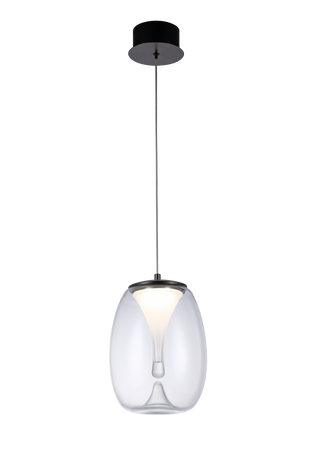 Lampa wisząca z przezroczystym kloszem PAMELA 20 CLEAR AZZARDO AZ5823