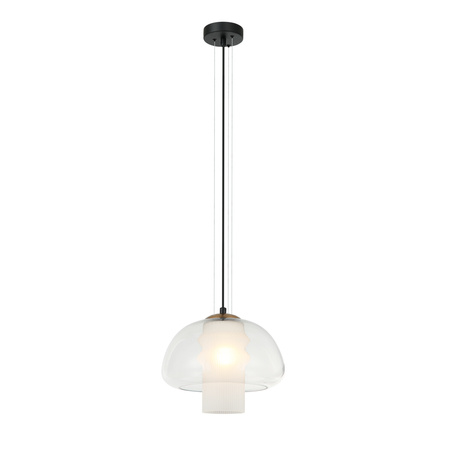Lampa wisząca Feder 25cm 1xE27 Italux PND-61001B-BK