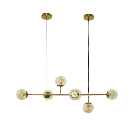 Lampa wisząca HELIOS 6 złota AZzardo AZ4699