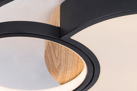 Lampa sufitowa obręcze LED sterowana pilotem Leola Rabalux 71044
