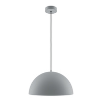 Szara metalowa lampa wisząca 35cm 1xE27 Basic colors MOD168PL-01GR Maytoni