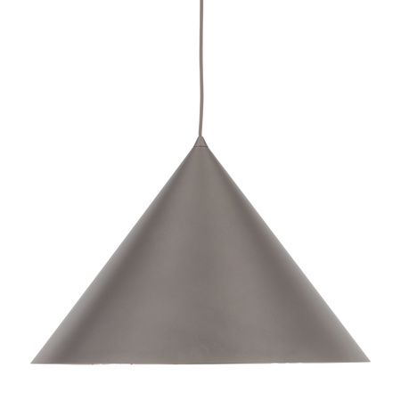 Lampa wisząca metalowy stożek w odcieniu brązu 50cm CONO XL NEW BROWN 1XE27 Tk Lighting 11378
