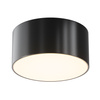 Okrągła czarna zewnętrzna oprawa sufitowa 12cm LED 3000K Zon IP O430CL-L15B3K Maytoni