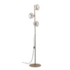 Lampa podłogowa z trzema koniakowymi szklanymi kloszami 3xG9 LAVA SABIA Tk Lighting 16153