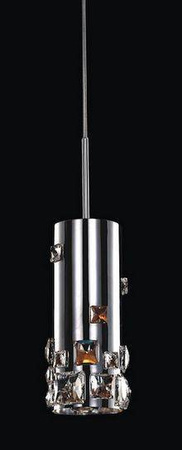 Lampa wisząca Evan Chrome firmy Italux MD1101807-1D CH