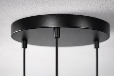 Lampa wisząca z ryflowanymi kloszami DIOP Kaja Lighting K-5892
