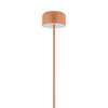 Prosta lampa podłogowa w kolorze łososiowym NOA SALMON LED Tk Lighting 19008
