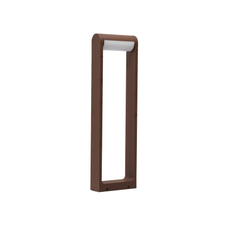 Słupek ramka ogrodowa w kolorze Corten LED FRAME 60 3000K AZZARDO AZ6631
