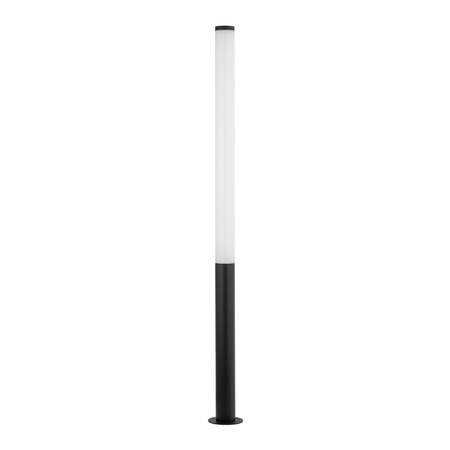Czarny smukły słupek ogrodowy wysoki 200cm LED 3000K MIA LED L Nowodvorski 11375