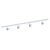Zestaw szynowy Marvi TR Blake w kolorze białym 4 źródła światła Italux 920403-4-WH-SET 