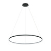 Lampa wisząca Ring 80cm czarny LED CCT Light Prestige LP-909/1P L BK CCT