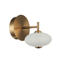 Kinkiet Nico LED 4000K Italux WL-8545-1-BK-GD