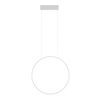 Lampa wisząca biały pionowy ring 60cm CIRCOLO LED M 3000K Nowodvorski 11605