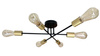 Crespilo lampa sufitowa czarny 6x40w e27  Candellux 36-01245
