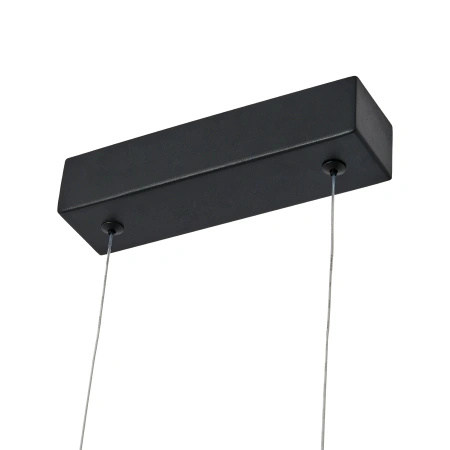 Lampa wisząca czarny pionowy pierścień LED o średnicy 85cm do łazienki Loop M 3000K IP44 PL0119-85-BK Yaskr
