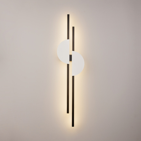 Nowoczesny podwójny kinkiet podświetlający ściane LED 4000K Skyline MOD179WL-L22W4K Maytoni