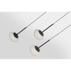 Lampa wisząca kaskadowa LED 3000K SERENITY 12 BK AZZARDO AZ6534