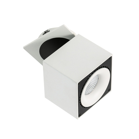 Oprawa podtynkowa Sevilla Square Recessed 4000K regulowana LED Italux SL7562/28W 4000K WH+BL
