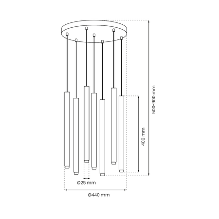 Lampa wisząca MONZA BRASS Milagro MLP8843