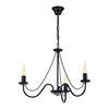 Lampa wisząca czarna BARTEZ Kaja K-3990