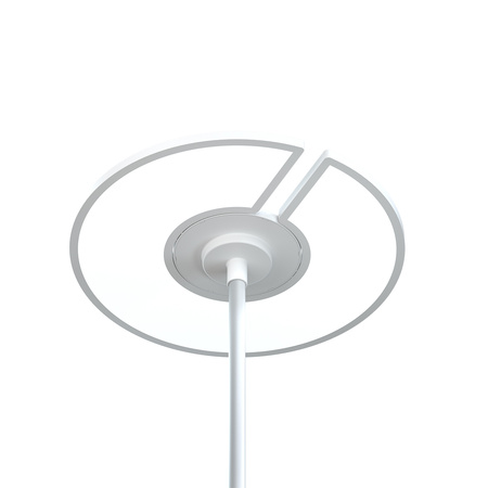 Lampa podłogowa biała z pilotem LED + RGB Cento Italux FL-37482-WH