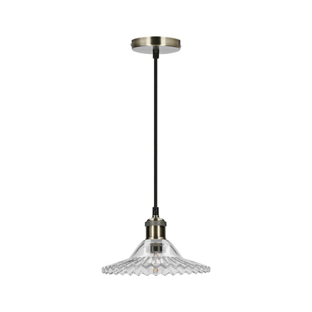 LAMPA WISZĄCA GENEVA 1 BEZBARWNY  Candellux 50101273
