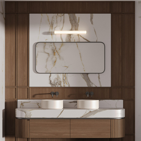 Kinkiet Linea 61 cm biały LED do łazienki CCT Light Prestige LP-0510/1W-61 WH