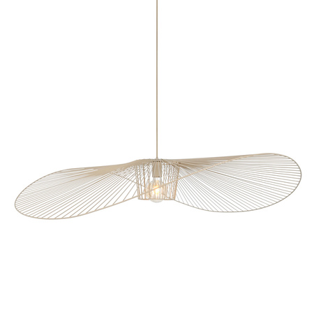 Beżowa lampa wisząca w kształcie kapelusza KAPELUSZ Kaja Lighting KP-21 BEŻ