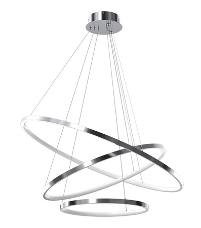 Lampa wisząca chrom ROTONDA LED 93W Milagro ML7946