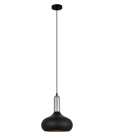 Lampa wisząca QUESMO BLACK Italux MDM-3029/1 BK+CR