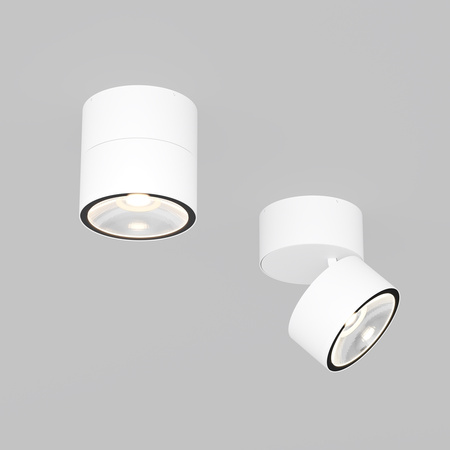 Spot zewnętrzny o średnicy ok 11cm ruchomy LED 3000K Spin O310CL-L12W3K Maytoni