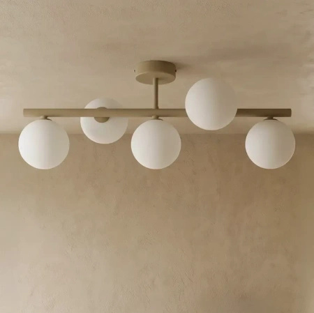 Klasyczna lampa sufitowa z kloszami do salonu ARDI Kaja Lighting K-5857
