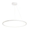 Lampa wisząca biała obręcz o średnicy 60cm Ringa LED PL0150-WH Yaskr