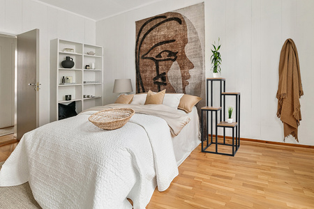 Czarny kwietnik metalowy  KS-33 KWIETNIK IV z serii KAJA HOME