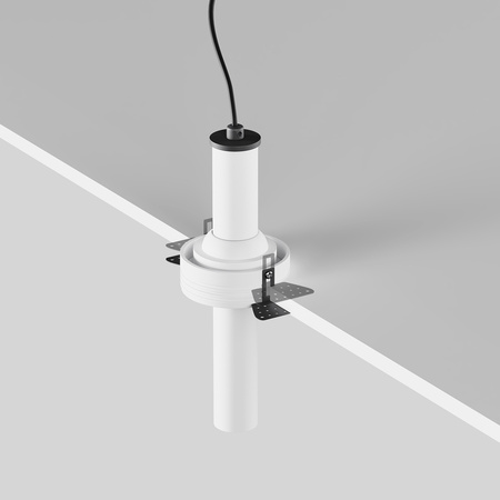 Podtynkowa wysuwana cienka biała tuba LED 3000K Focus T C140TRS-L200-7W3K-W Maytoni