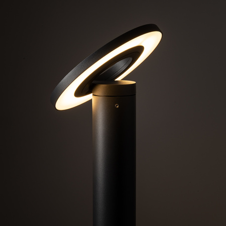 Nowoczesny słupek ogrodowy z ruchomą głowicą 50cm do ogrodu AXION LED 3000K Nowodvorski 11938