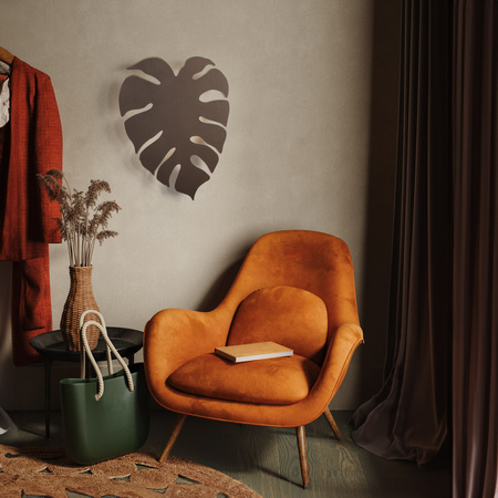 MONSTERA XL BROWN KINKIET 4XG9 TK Lighting 5822