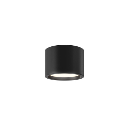 Czarna oprawa sufitowa do łazienki o średnicy 10,5cm IP44 LED 3000K Hydra C090CL-10W3K-B Maytoni